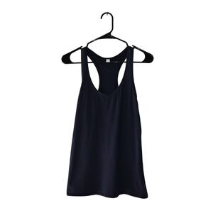 Lululemon Athletica Navy Blue Racerback Tank Top Women's Size‎ 4